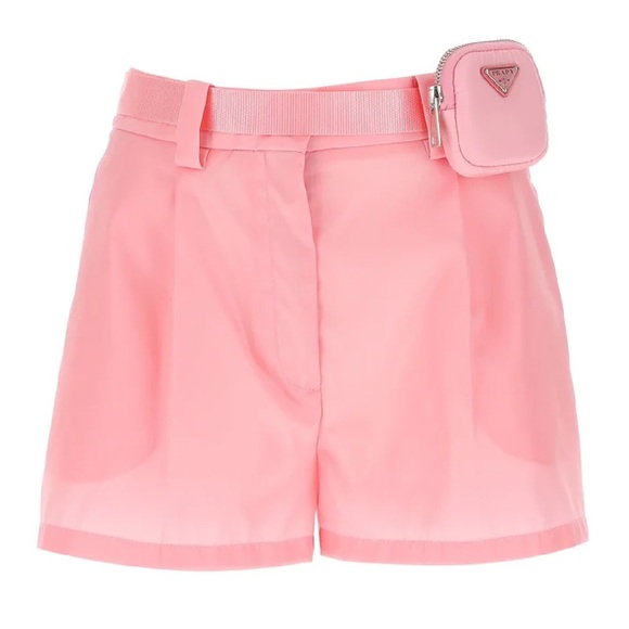 Prada belted Re-Nylon shorts - Picture 1 of 12